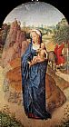 Virgin and Child in a Landscape by Hans Memling